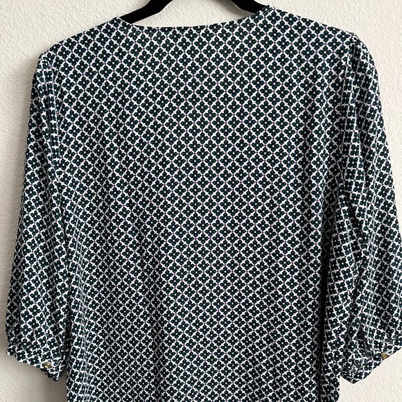 EUC Liz Claiborne Blouse Elbow Length PL Petite Large - Picture 2 of 13
